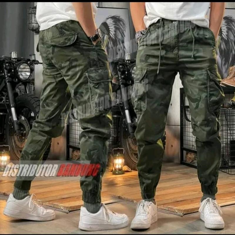 Celana carggo Jogger Camouflage Sport Pria Celana Jogger loreng panjang Celana termurah celana kargo loreng army celana polos celana panjang Cargo Katun 8