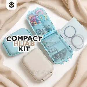 Hijab Kit Set Jarum Peniti Untuk Berhijab Traveling Umroh