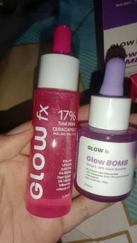 Product Review of [Glass Skin Bundle] - GLOW FX - 17% Total Acids CeraCapsule Peeling Solution - Serum Exfoliasi Wajah Mengandung Glycolic Acid Untuk Mencerahkan dan Menghaluskan Wajah from N**a 3