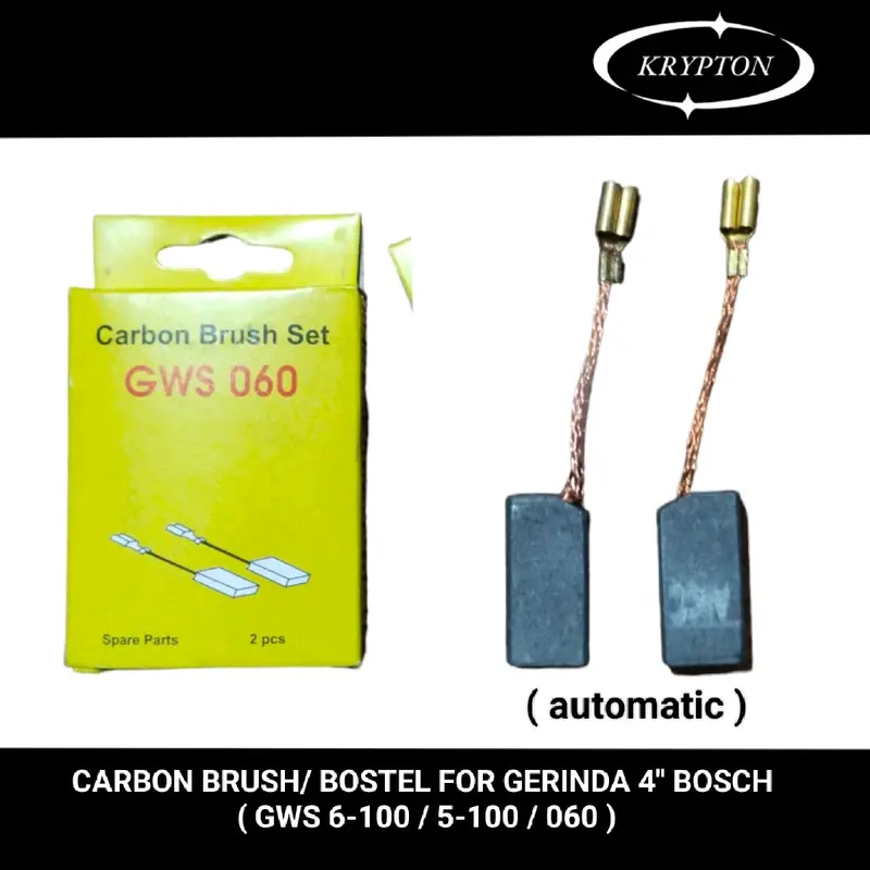 master carbon brush / bostel automatic gerinda 4" Bosch type GWS 6-100 / 5-100 / 060 0