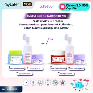 ADLEEVA - Basic Skincare Kit (Isi 3 produk)