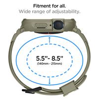Gambar Case Strap for Apple Watch Series 10 46mm/42mm Spigen Rugged Armor Pro Carbon Anti Shock Casing iwatch - Black, 46mm dari Spigen Indonesia Kota Administrasi Jakarta Barat 2 Tokopedia