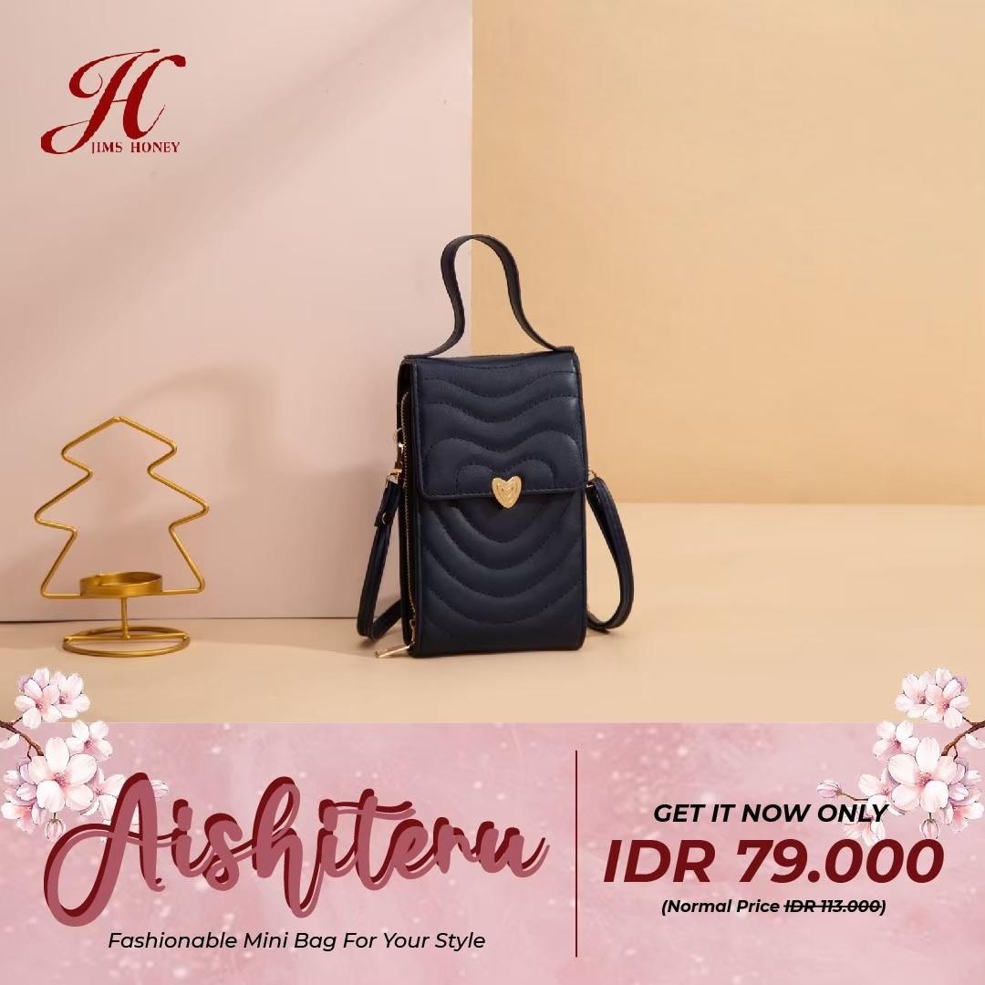 JIMS HONEY TAS KECIL WANITA AISHITERU MINI BAG