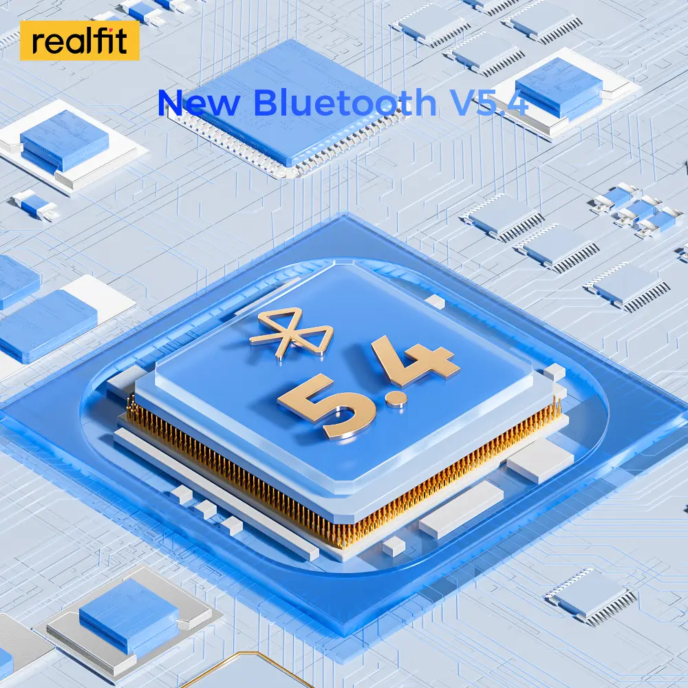 Tai Nghe Nhét Tai Nghe Không Dây, Realfit F3, Bluetooth 5.4, Có Mic, Âm Thanh Không Gian 360 °, Âm Trầm Tuyệt Vời | BigBuy360 - bigbuy360.vn