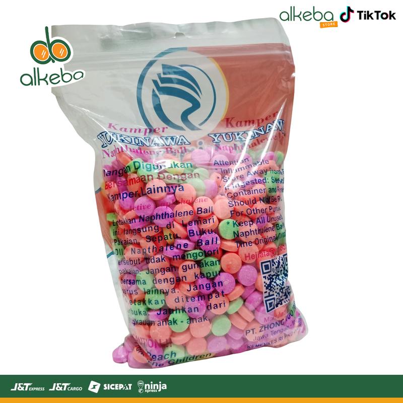 Kamper Yukinawa 1 Kg Warna - Kamper Napthalene Warna Kiloan Kayu 2