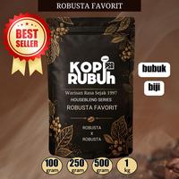 Gambar Robusta Favorit | House Blend | Fresh Roasted | Fresh Grind | Bubuk dan Biji | Warisan Rasa Sejak 1997 - Bubuk, 100 Gram dari Kopi Pasar Rubuh KPR Kota Tangerang 1 Tokopedia