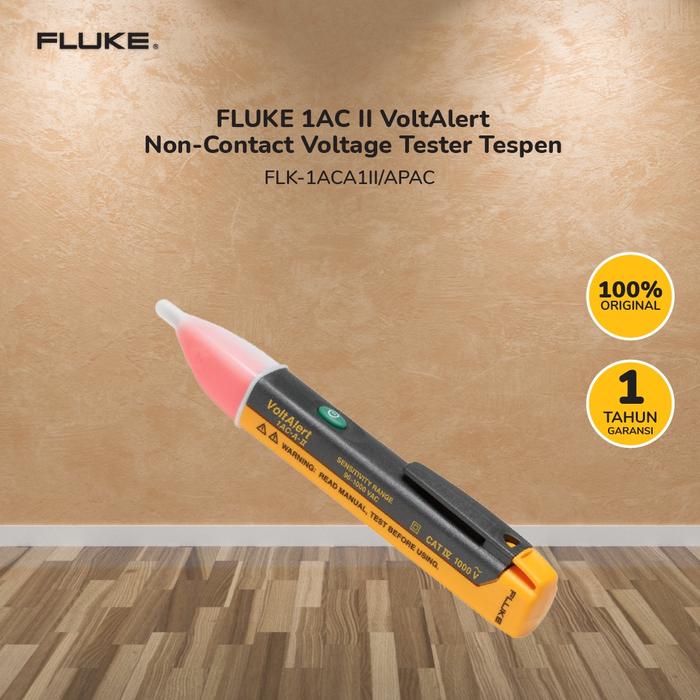 Gambar FLUKE 1AC II VoltAlert Non-Contact Voltage Tester Tespen - FLUKE-1ACA1II/APAC dari Smart Power Solution Kota Administrasi Jakarta Barat Tokopedia