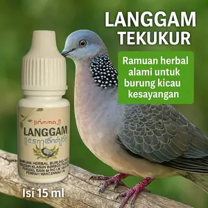 Langgam Tekukur Ramuan Herbal Burung Kicau Formula Khusus Meningkatkan Stamina & Suara Gacor 15ml