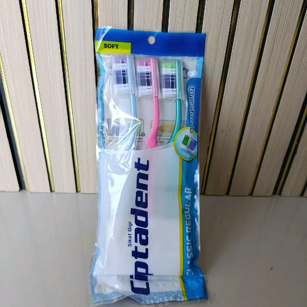 Ciptadent Sikat Gigi Classic Soft isi 3 pcs