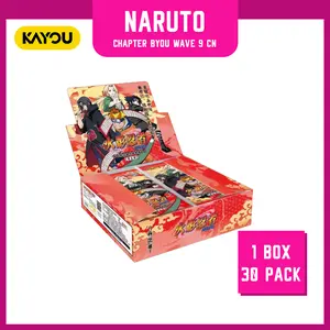 Byou Wave 9 Chapter 1 Box 30 Pack Kartu Anime Terbaru Edisi Populer Seri 2 UR Tarot Ukiyo-e Scroll Of A Hundred Ninja Card naruto kayou