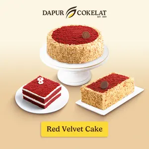 DAPUR COKELAT - Red Velvet Cake | Kue Red Velvet dan Isian Cheese Cream