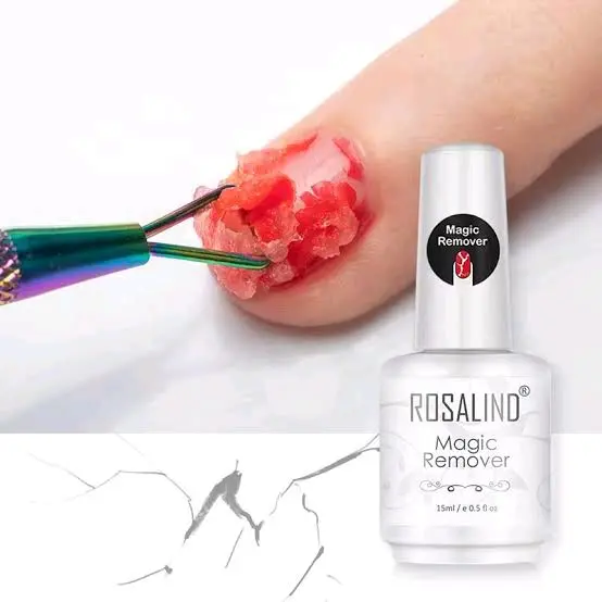 Magic Remover Nail Gel Pembersih Kuku Gel Efektif dan Mudah Penggunaan Hasil Maksimal 15ml