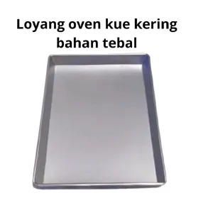 loyang oven ukuran 40x30 bahan tebal anti lengket