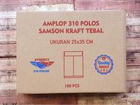 Gambar 100 Lembar Amplop Coklat Polos Tanpa Tali 310 Ukuran 25 x 35 Synergy dari Comart Store Kota Semarang 5 Tokopedia