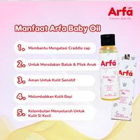 Gambar [BUNDLING] ARFA BABY OIL + ARFA HAIR NOURISH OIL SERUM - Membantu Merangsang Pertumbuhan Rambut Bayi dari ARFA BABY OIL STORE Kota Tangerang Selatan 2 Tokopedia