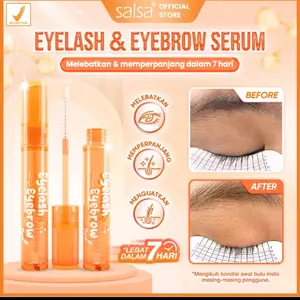 Salsa Eyelash & Eyebrow Serum Melebatkan dan Memperpanjang Bulu Mata dan Alis dalam 7 Hari