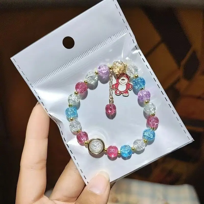Trang Sức Vòng Tay Màu Pha Lê, Kulomy, Trang Sức Đơn Giản, Thời Trang, Hợp Xu hướng, Thích Hợp Cho Trẻ Em, Đồ Chơi 5