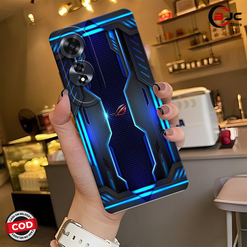 Casing Untuk OPPO A60 Case Terbaru OPPO A60 Fashion Case Softcase Kesing Silikon Cover Handphone Protection Case Lucu Aksesoris Ponsel Motif Universal Premium Pro Camera 2