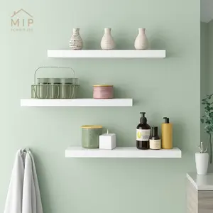 MIP (Promo) 1 Set Dapat 3 PCS Rak Dinding Ambalan Kayu Hiasan Dinding Minimalis Aesthetic Kamar Serbaguna