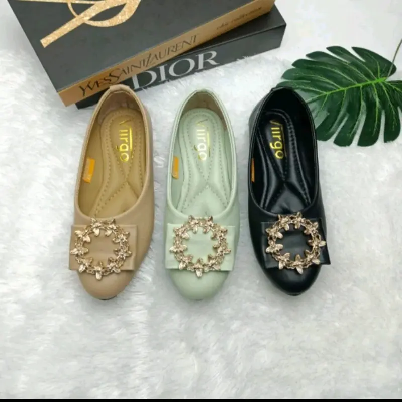 VIIRGO Namira Flat Shoes Anak Sepatu Anak Perempuan Sepatu Balet Anak Kecil 2