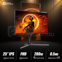 Gambar AOC 25G3Z 25 Inch FHD IPS 280Hz 0.5ms Gaming Monitor dari GASOL MALANG Kota Malang 1 Tokopedia