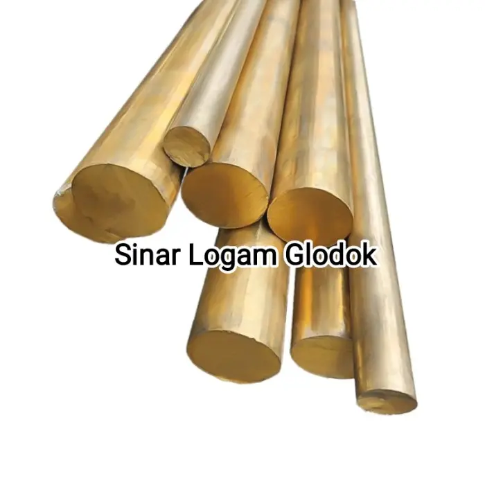 as kuningan diameter 12mm x 100mm kuningan import