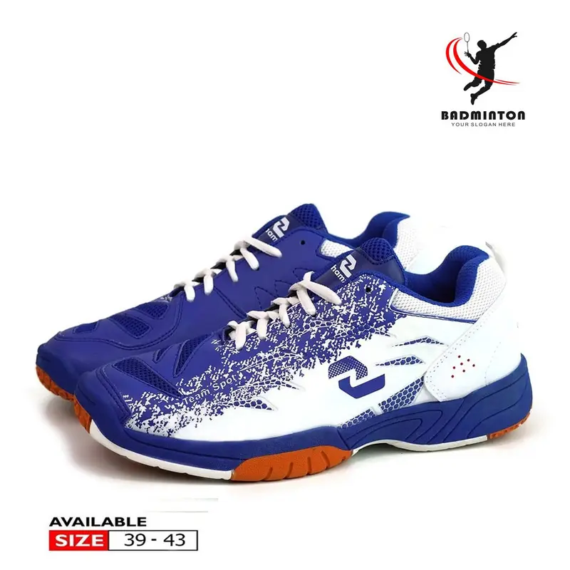 Sepatu Badminton Kamzo Original D14 Sepatu Bulutangkis Pria 1