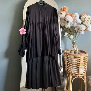 ALYSSA BATWING ONE SET MODEL TERBARU RAYON TWILL - SETELAN WANITA KEKINIAN