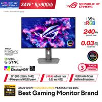 Gambar MONITOR ASUS ROG STRIX OLED XG27AQDMG Gaming Monitor - 27 inch, QHD (2560 x 1440), OLED, 240Hz, 0.03ms - INSTAN dari Techno Computer Bali Kota Denpasar 1 Tokopedia