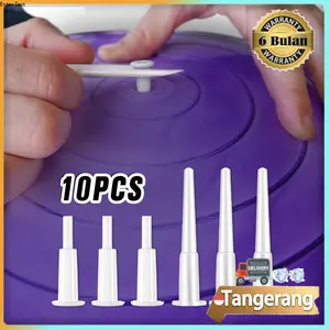 10pcs 3,7cm/5cm Pentil Penutup Bola Gym Ball Putih Universal Plastik Gymball