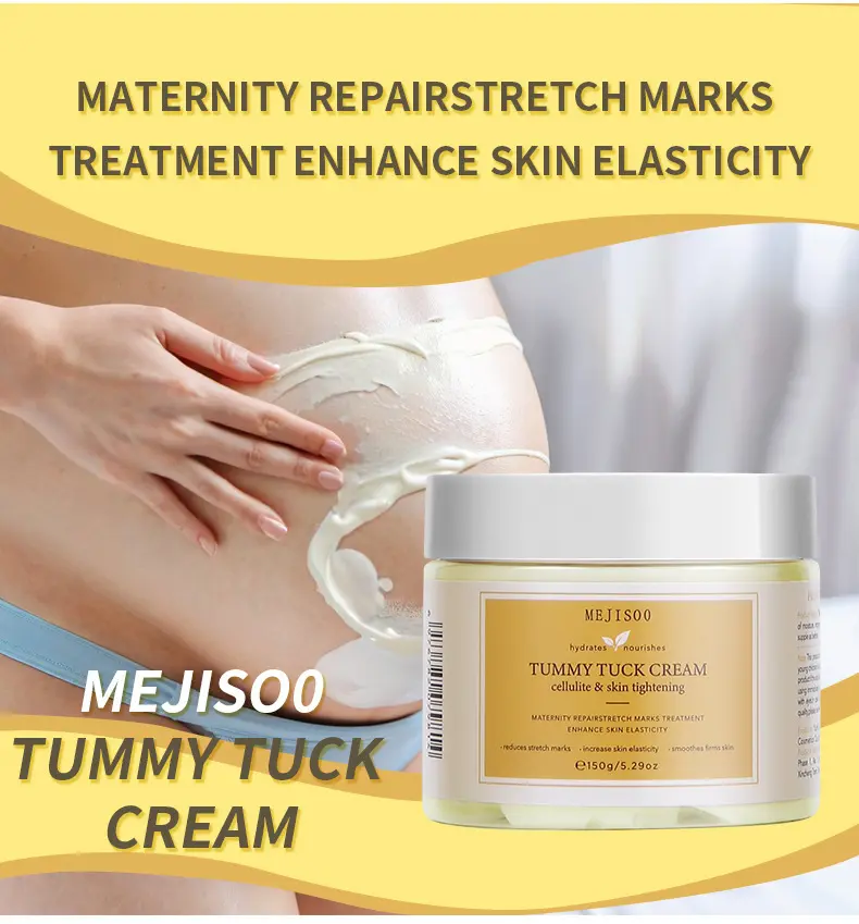 TUMMY TUCK CREAM Moisturizing Tummy Texture Cream Natural Formula, Healthy, Non-Irritating,