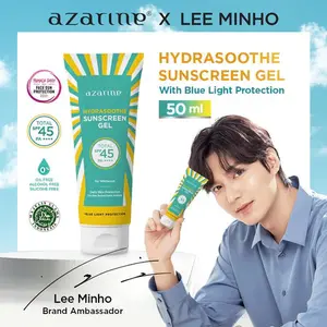 Azarine Hydrasoothe Sunscreen Gel SPF45 PA++++ 50ml [LOLOS UJI] Sunscreen Kulit Berminyak Berjerawat bisa
