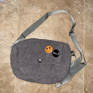 Tapaxco Tas Selempang nova - Mini Slingbag Uniseks Tas Pria Wanita Corduroy Polos Tapax I FREE 2 BROSS