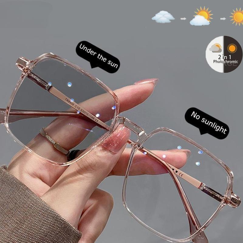 Color Changing Eyeglasses, For Men and Women, Anti Glare, Various ...