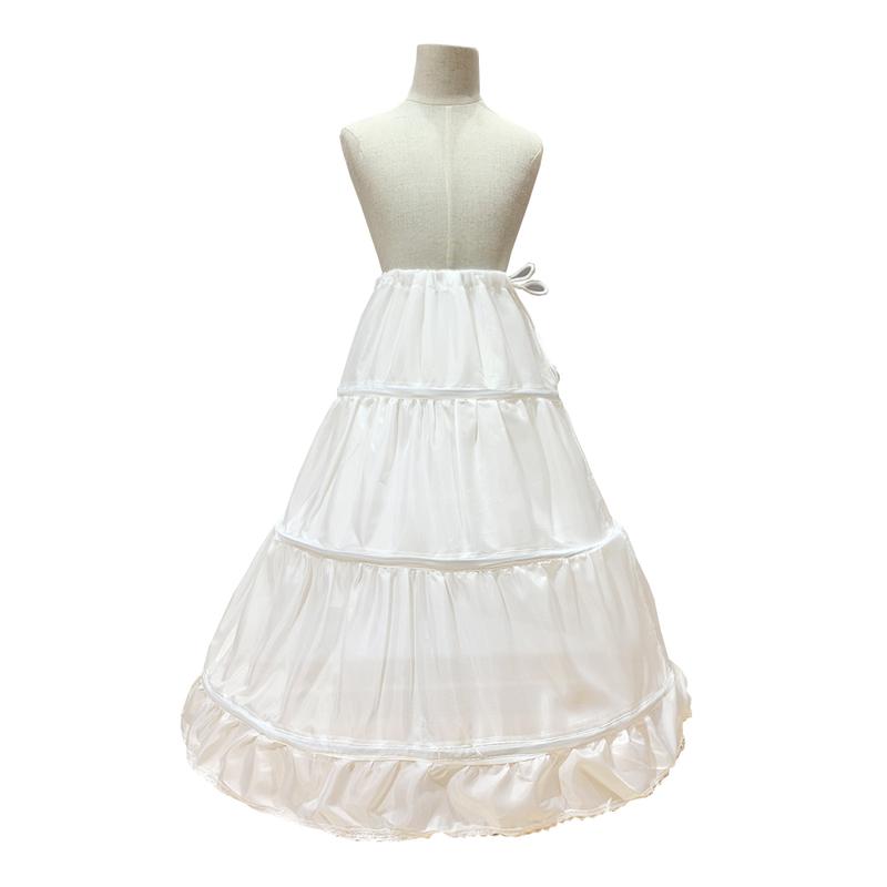 Váy Lót 3D Cho Trẻ Em, Váy Phù Dâu, Đám Cưới, Cô Dâu, Vòng Váy Phồng, Váy Lót, Áo Choàng Bóng Trượt, Váy Mùa Hè Cho Bé Gái 4 14 Tuổi