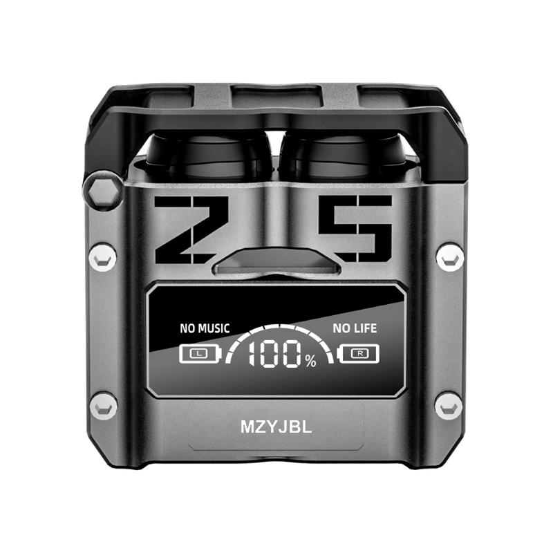 MZYJBL M25 Wireless Earphones TWS Bluetooth Gaming Earbuds LED Display Screen Headphones In-Ear Touch Control HiFI Stereo Headsets With Mic Gaming Binaural For Android IOS 8