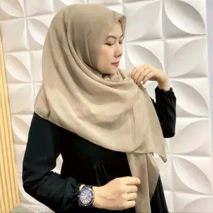 Jilbab Segi Empat Paris Voal# Kerudung Muslim#hijab segiempat