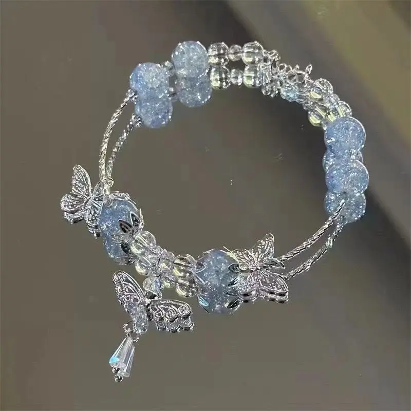 Vòng Tay Đính Cườm Hình Bướm, Thiết Kế Sáng Tạo Cao Cấp, Độc Đáo Và Giá Cả Phải Chăng, Dây Sang Trọng, Thích Hợp Làm Quà Tặng Cho Bạn Gái Và Bạn Gái, Phong Cách Ins