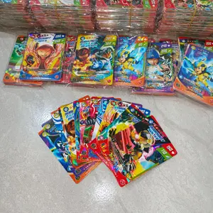 144 Pcs Kartu Boboiboy Galaxy Baraju Full Hologram