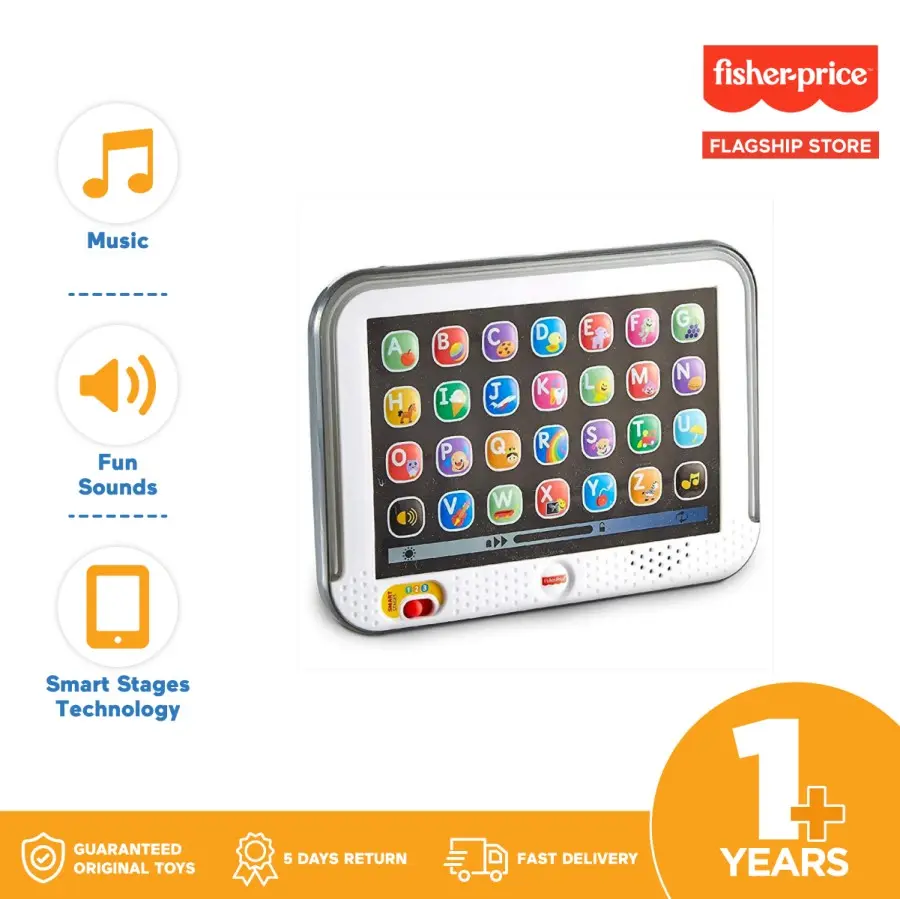 FISHER PRICE Laugh & Learn Smart Stages Tablet - Permainan Anak