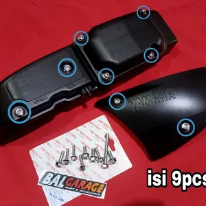(harga9biji)baud stanles 2kunci cover cvty Mio smile sporty Heng Thailand Motorcycle