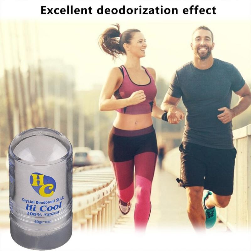 Product Introduction of 60G Portable Size Non-Toxic Natural Food-Grade Crystal Deodorant Alum Stick Body Underarm Odor Remover Antiperspirant 24