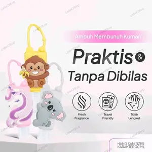 Hand Sanitizer Travel Size Gantungan Lucu