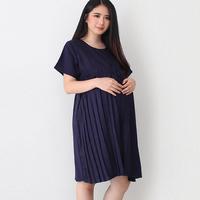 Gambar Baju Hamil Menyusui FDM154 - NAVY, Standar dari Eve Maternity Store Kota Administrasi Jakarta Barat 4 Tokopedia