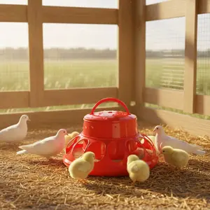 Tempat Pakan Ayam Red Feeder – Praktis & Hemat untuk Peternakan