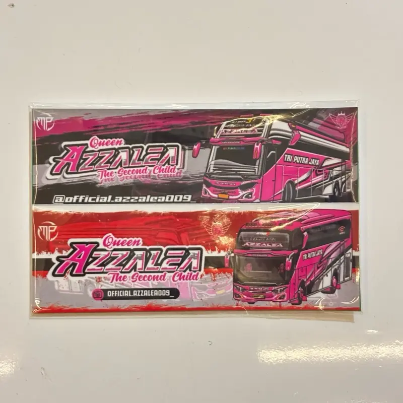 STIKER BUS ARTIS MURAH ORIGINAL di TOKO KAK ULIL 1