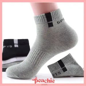 PEACHIE | KK1001 Kaos Kaki Pendek Motif Socks Garis Kaus Kaki Pendek Murah Wanita Ankle Dewasa Wanita Ankle Semata