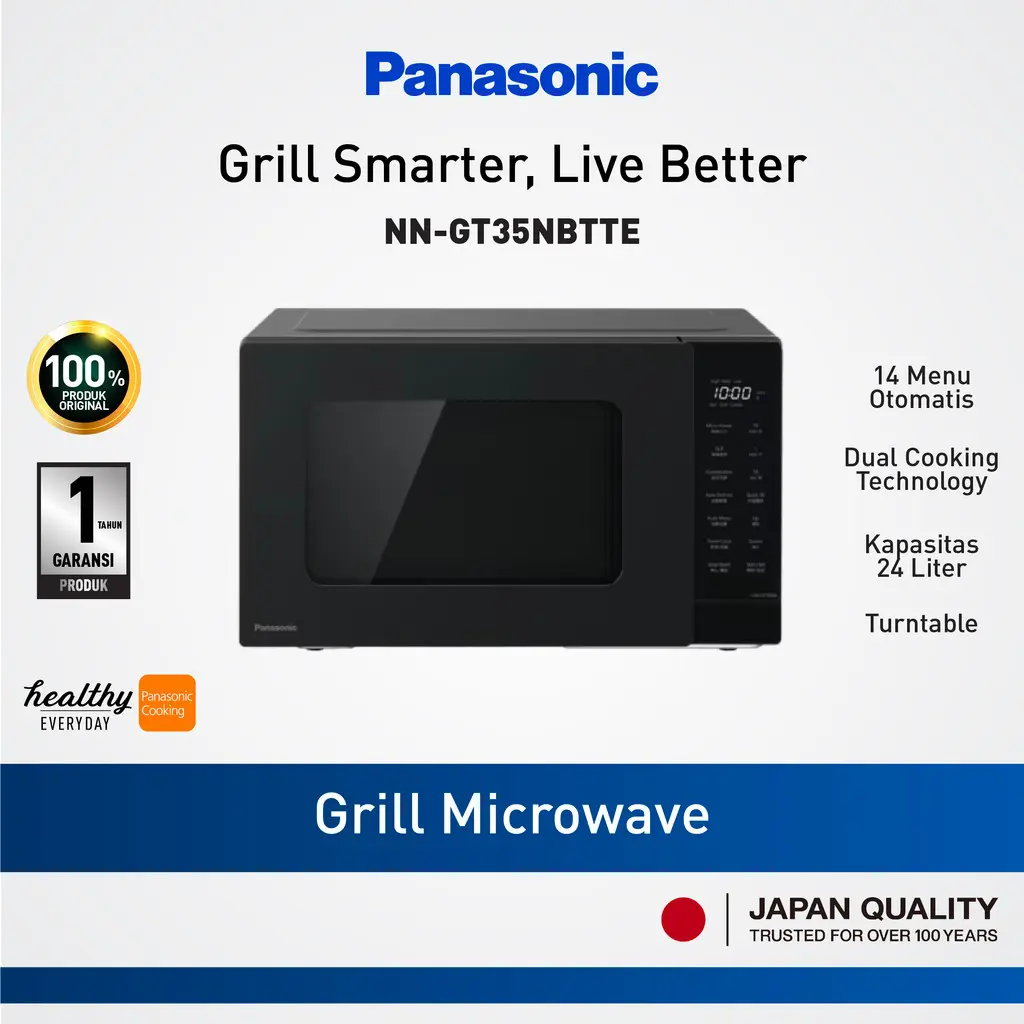 Panasonic NN-GT35NBTTE Microwave Grill Series [24 L]
