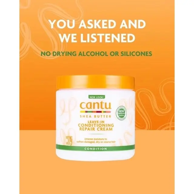 CANTU Shea Butter Leave-In Conditioning Repair Cream 3