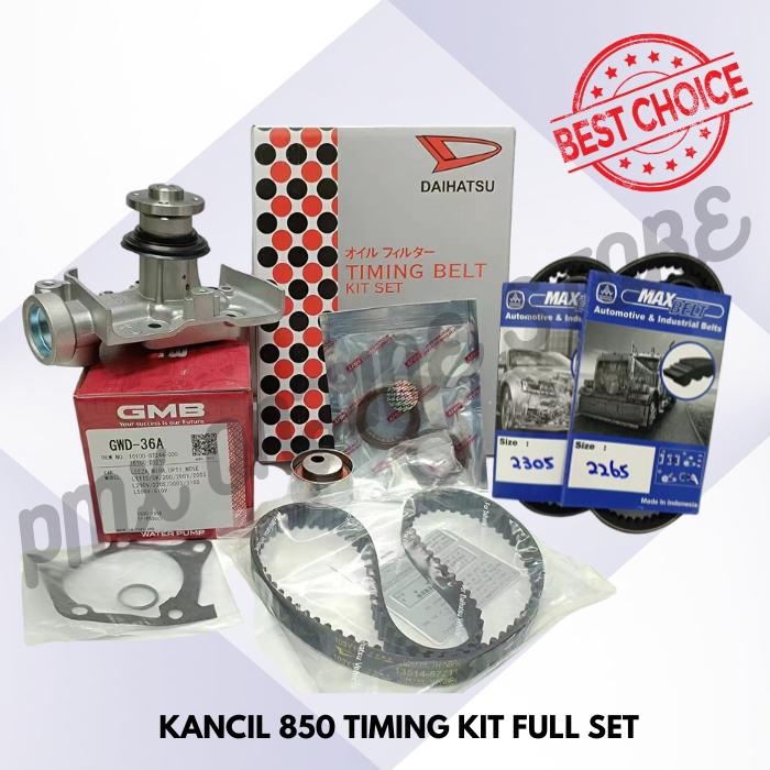 KANCIL 850 Carburetor PERODUA TIMING BELT KIT SET WATER PUMP